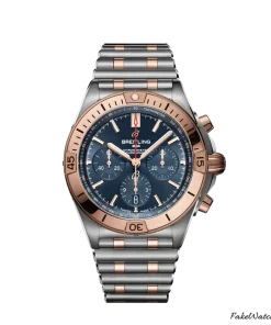 Breitling Chronomat 42 UB0134101C1U1 Automatic 42mm Unisex Replica Watch - Blue Dial, Steel Case