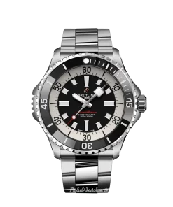 Breitling Superocean A17378211B1A1 Automatic 46mm Unisex Replica Watch - Black Dial, Steel Case
