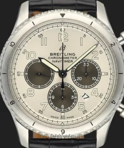 Alternative view of Breitling Aviator 8 AB01171A1G1P1 Automatic 43mm Unisex Replica Watch - Silver Dial, Steel Case