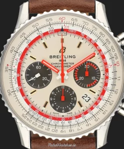 Alternative view of Breitling Navitimer 1 B01 Chronograph AB01219A1G1X2 Automatic 43mm Unisex Replica Watch - Silver Dial, Steel Case
