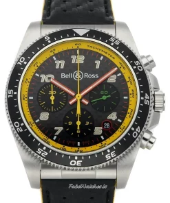 Bell & Ross BR V3 BRV394-RS19/SCA Automatic 44mm Unisex Replica Watch - Grey Dial, Steel Case