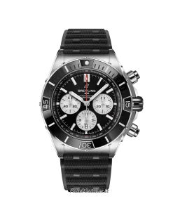 Breitling Chronomat AB0136251B1S1 Automatic 44mm Unisex Replica Watch - Black Dial, Steel Case