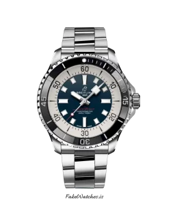 Breitling Superocean 44 A17376211C1A1 Automatic 44mm Unisex Replica Watch - Blue Dial, Steel Case