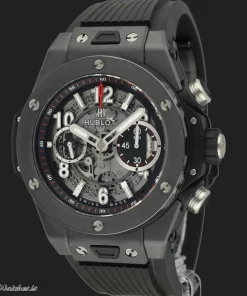 Hublot Big Bang Unico 411.CI.1170.RX Automatic 45mm Male Replica Watch - Transparent Dial, Ceramic Case