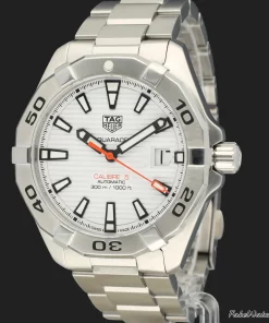 TAG Heuer Aquaracer 300M WBD2111.BA0928 Automatic 41mm Unisex Replica Watch - White Dial, Steel Case