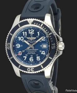 Breitling Superocean II 42 A17365D1/C915/229S/A18S.1 Automatic 42mm Male Replica Watch - Blue Dial, Steel Case