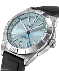 Alternative view of Breitling Chronomat GMT P32398101C1S1 Automatic 40mm Unisex Replica Watch - Blue Dial, Steel Case