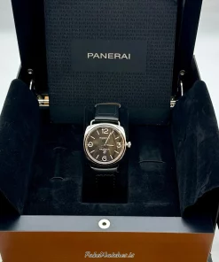 Panerai Radiomir PAM00753 Manual winding 45mm Unisex Replica Watch - Black Dial, Steel Case