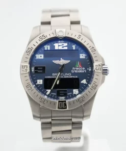 Alternative view of Breitling Aerospace EVO E79363 Quartz 43mm Unisex Replica Watch - Blue Dial, Titanium Case