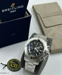 Alternative view of Breitling Avenger A13317101B1A1 Automatic 45mm Unisex Replica Watch - Black Dial, Steel Case