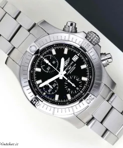 Breitling Avenger A13385 Automatic 43mm Unisex Replica Watch - Black Dial, Steel Case