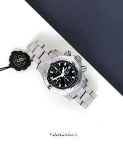 Alternative view of Breitling Avenger A13385 Automatic 43mm Unisex Replica Watch - Black Dial, Steel Case