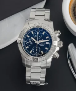 Breitling Avenger A13385101B1A1 Automatic 43mm Unisex Replica Watch - Black Dial, Steel Case