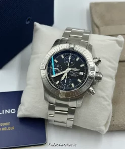 Alternative view of Breitling Avenger A13385101B1A1 Automatic 43mm Unisex Replica Watch - Black Dial, Steel Case