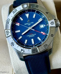 Breitling Avenger A32320101C1X1 Automatic 44mm Unisex Replica Watch - Blue Dial, Steel Case