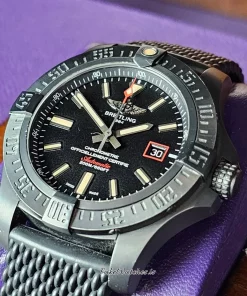 Breitling Avenger Blackbird 44 V1731110 Automatic 44mm Unisex Replica Watch - Black Dial, Titanium Case