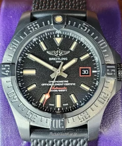Alternative view of Breitling Avenger Blackbird 44 V1731110 Automatic 44mm Unisex Replica Watch - Black Dial, Titanium Case