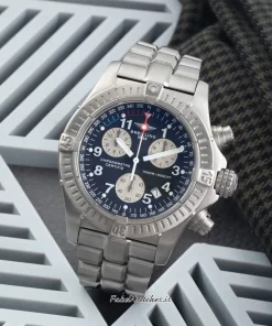 Breitling Avenger E73360 Quartz 44mm Unisex Replica Watch - Black Dial, Titanium Case