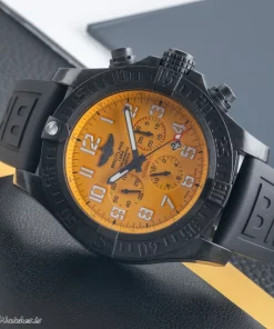 Alternative view of Breitling Avenger Hurricane XB0170 Automatic 50mm Unisex Replica Watch - Black Dial, Plastic Case