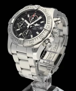 Alternative view of Breitling Avenger II A13381 Automatic 43mm Unisex Replica Watch - Black Dial, Steel Case
