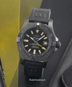 Breitling Avenger II Seawolf M17331 Automatic 45mm Unisex Replica Watch - Yellow Dial, Steel Case