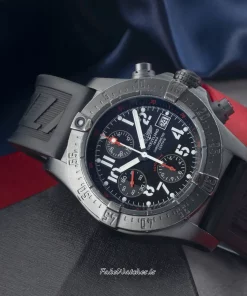 Alternative view of Breitling Avenger M13380 FT Automatic 45mm Unisex Replica Watch - Black Dial, Steel Case