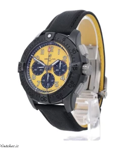 Alternative view of Breitling Avenger SB0147101I1X2 Automatic 44mm Unisex Replica Watch - Yellow Dial, Ceramic CaseMM