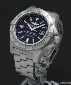 Alternative view of Breitling Avenger Seawolf A17330 Automatic 45mm Unisex Replica Watch - Black Dial, Steel Case