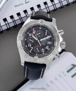 Breitling Avenger Skyland A13380 Automatic 45mm Unisex Replica Watch - Black Dial, Steel Case