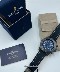 Alternative view of Breitling Avenger V13375101C1X1 Automatic 48mm Unisex Replica Watch - Blue Dial, Titanium Case