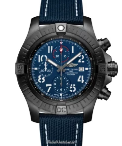 Breitling Avenger V13375101C1X2 Automatic 48mm Unisex Replica Watch - Blue Dial, Titanium Case