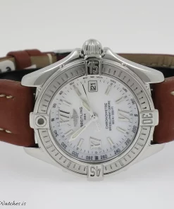 Alternative view of Breitling B-Class A71365 Quartz 32mm Female Replica Watch - Pearl Dial, Steel Case