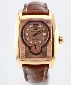 Breitling Bentley Flying B R28362 Automatic 57mm Unisex Replica Watch - Gold Dial, Red Gold Case