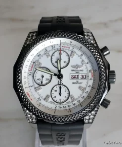 Alternative view of Breitling Bentley GT A1336212.B724 Automatic 45mm Unisex Replica Watch - Black Dial, Steel Case