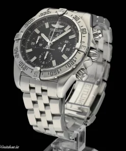 Alternative view of Breitling Blackbird A44359 Automatic 44mm Unisex Replica Watch - Black Dial, Steel Case