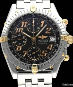 Breitling Blackbird B13350 Automatic 40mm Unisex Replica Watch - Black Dial, Steel Case