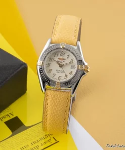 Breitling Callistino B52345 Quartz 29mm Female Replica Watch - White Dial, Steel Case