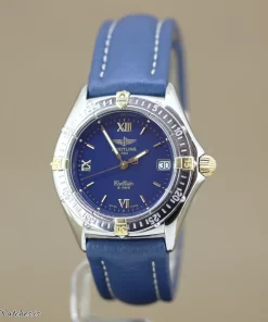 Alternative view of Breitling Callisto B64046 Quartz 34mm Unisex Replica Watch - Blue Dial, Gold/Steel Case