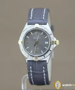 Alternative view of Breitling Callisto B80510 Quartz 34mm Unisex Replica Watch - Grey Dial, Gold/Steel Case