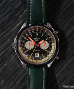 Alternative view of Breitling Chrono-Matic 2115 Automatic 48mm Unisex Replica Watch - Black Dial, Steel Case
