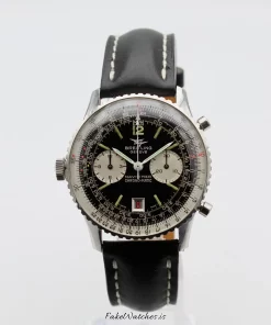 Breitling Chrono-Matic 8806 Automatic 41mm Unisex Replica Watch - Black Dial, Steel Case