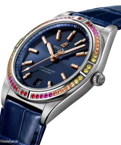 Alternative view of Breitling Chronomat 36 A10380101A3A1 Automatic 36mm Female Replica Watch - White Dial, Steel Case