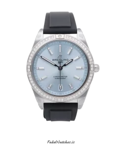 Breitling Chronomat 36 G10380591C1S1 Automatic 36mm Unisex Replica Watch - Blue Dial, Steel Case