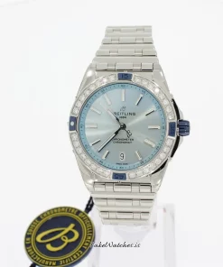 Breitling Chronomat 38 A17356531C1A1 Automatic 38mm Unisex Replica Watch - Blue Dial, Steel Case