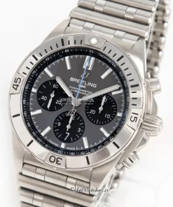 Breitling Chronomat 42 EB0134101M1E1 Automatic 42mm Unisex Replica Watch - Grey Dial, Titanium CaseMM
