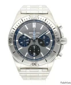 Breitling Chronomat 42 EB0134101M1S1 Automatic 42mm Unisex Replica Watch - Grey Dial, Titanium Case