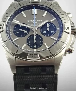 Breitling Chronomat 42 EB0134101M1S1 Automatic 42mm Male Replica Watch - Grey Dial, Titanium Case
