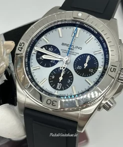 Breitling Chronomat 42 PB0134101C1S1 Automatic 42mm Unisex Replica Watch - Blue Dial, Steel Case