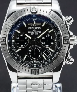 Breitling Chronomat 44 AB0115 Automatic 44mm Unisex Replica Watch - Grey Dial, Steel Case