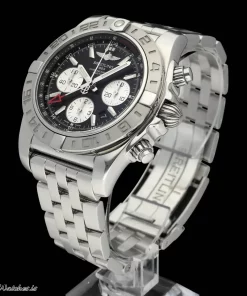 Alternative view of Breitling Chronomat 44 GMT AB0420 Automatic 44mm Unisex Replica Watch - Black Dial, Steel Case